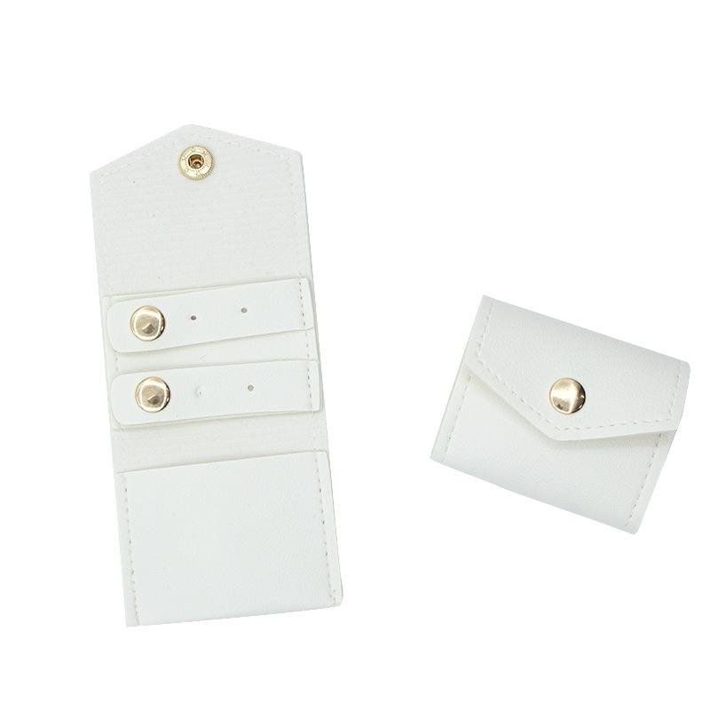 Pu Jewelry Storage Bag Multi-Functional Jewelry Roll Case High-Quality Travel Gift For Earrings Rings Necklaces Women Girls