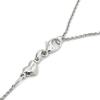 Ponte Vecchio - Cross motif diamondNecklace K18WG/diamond Array