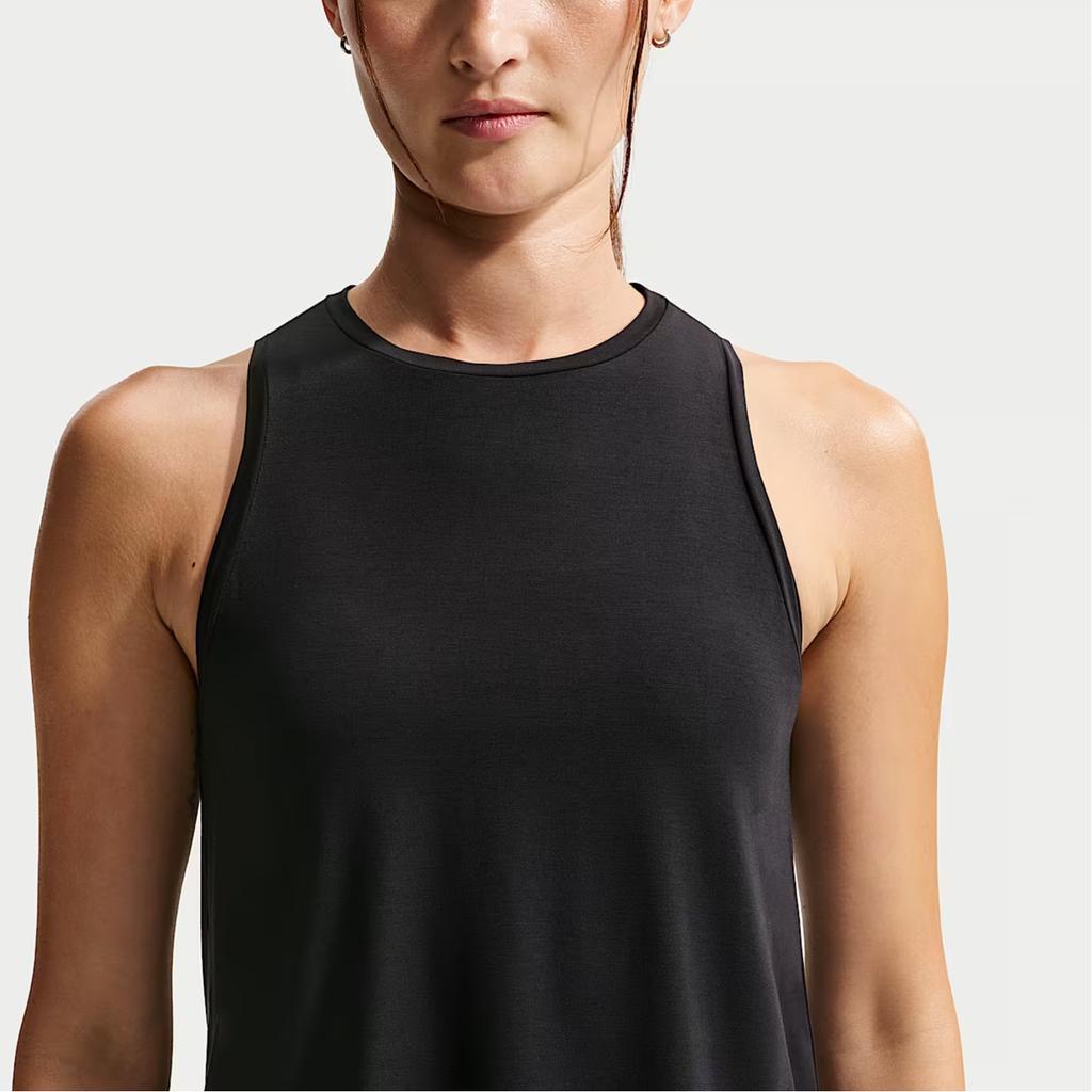 Nike Tank Tops Women's Black/Cool Gray Crew Neck Straight Fit IF2346-010