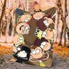 Loud House Flannel Blanket Soft Warm All-Season Throw, Design for Camping, Car Travel, Hiking Sofa, Bed, Office Perfect Gift for Parties