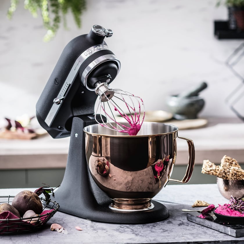 4.8L Decorative Inox Artisan Bowl 5 Kitchenaid Color: Shiny Copper