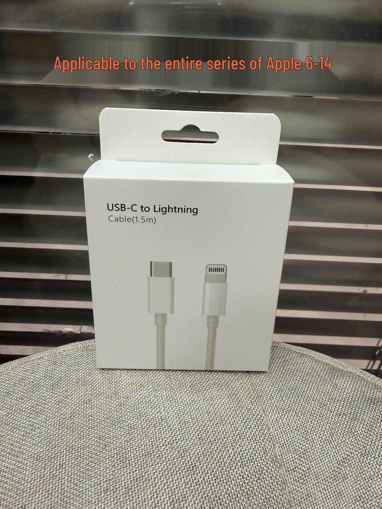 Совместим с зарядным устройством Apple 15/16: Плетеный кабель для передачи данных PD30W с двумя разъемами Type-C для быстрой зарядки