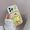 Cartoon Kuromi Cinnamoroll Phone Case For Iphone 17 Pro Max 17 Air 16 15 14 13 12 11 Pro Max 16e Plus12 13 mini Silicone Casing