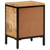 Nightstand 40 x 30 x 52.5 cm Rough Solid Mango Wood