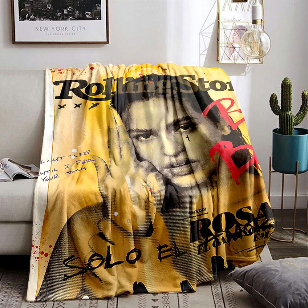 Fashion Magazine Collage Blanket for all seasons blanket lunch break throw gift