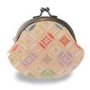 Kyoto Geibido Nishijin-ori 2.6-inch clasp wallet artisan handmade Japanese pattern made Japan (Shippō)
