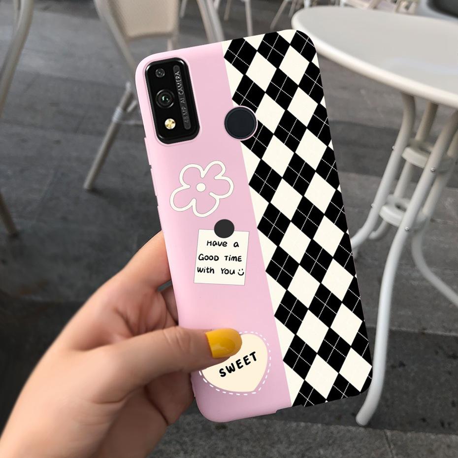 Чехол для телефона Honor 9X Lite JSN-L21 Honor 9X STK-LX1 Красивый принт Макарун Силиконовый Мягкий Чехол-крышка Для Honor9X 9 X Lite