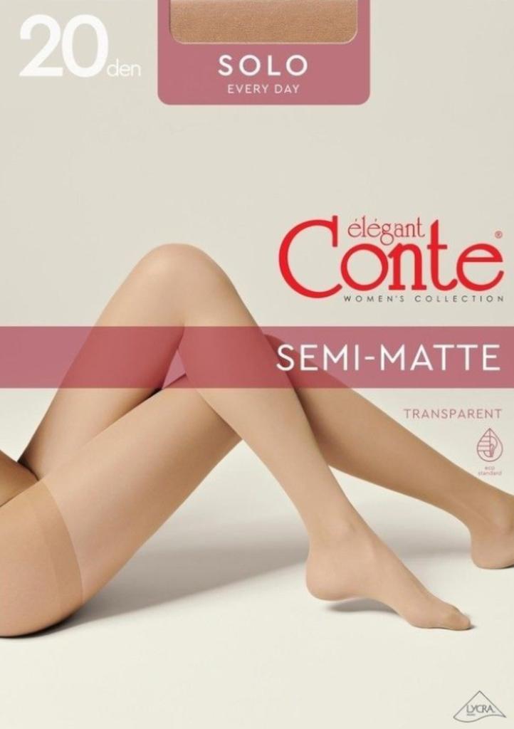 Rajstopy 20 den cienkie półmatowe Solo Conte
