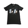Hot Topic Strange Planet Shirt Mens Small Black Excellent Alien Cat Graphic Tee Unisex T-Shirt