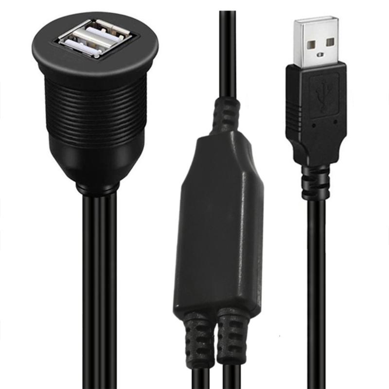Более быстрая и эффективная зарядка Двойные порты USB Панель для скрытого монтажа Автомобильные аксессуары Поддержка передачи данных или зарядки