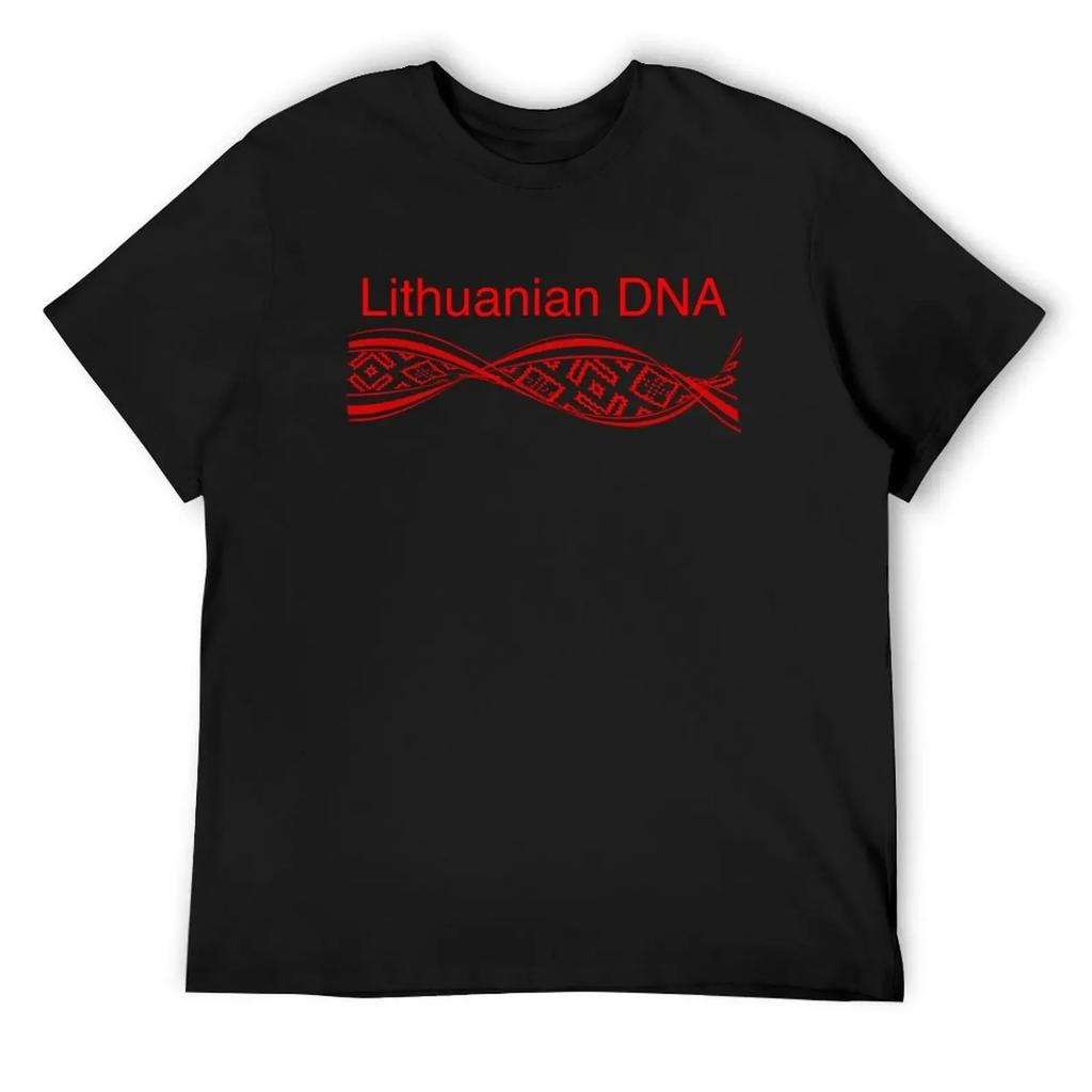 Lithuanian DNA T-Shirt luxury t-shirt vintage clothes tops graphic t shirts mens t shirts
