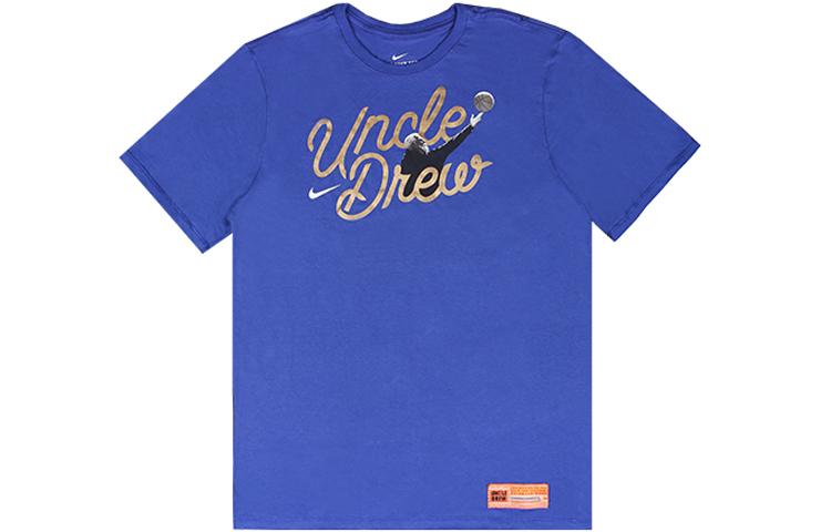 Nike T Shirts Men's Crew Neck Moderate Straight Fit BQ6203-495