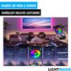 LICHTMAGIE 10m LED Stripe RGB Bar Strip Tape Light Lamp Fairy Lights