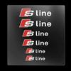 Car Brake Caliper Sticker Heat Resistant Decals Auto Accessories For q2 Sline A1 A3 A4 A5 A6 A7 A8 Q2 Q3 Q5 Q7 Q8 TT S1 S3 RS5