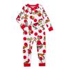 Christmas Print Cute Family Set Pajamas, Home Clothes, Family Set Long Sleeve Top Pants Set