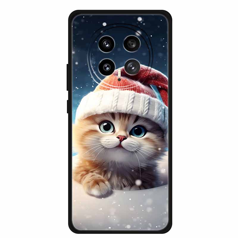 Защитный чехол для мобильного телефона For Honor Magic8 5G, с цветочным рисунком, мягкий, черный силикон, задняя крышка для Honor Magic 8 2025, чехол Funda