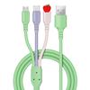Быстрозарядный кабель 120 Вт для нескольких устройств для Apple, Android, Huawei с Type-C (6A)