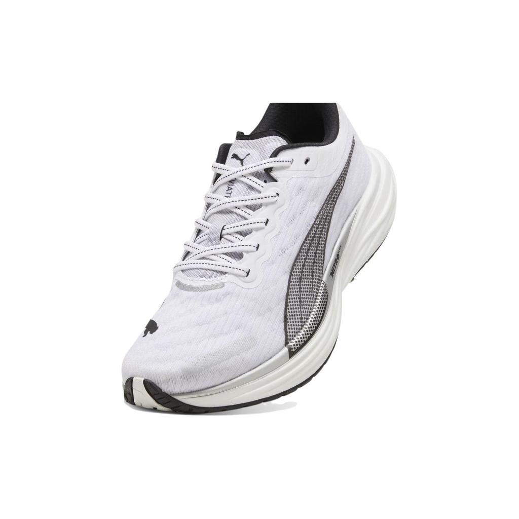 Puma Кроссовки Deviate Nitro 2 White Black Мужские Серебро 376807-22