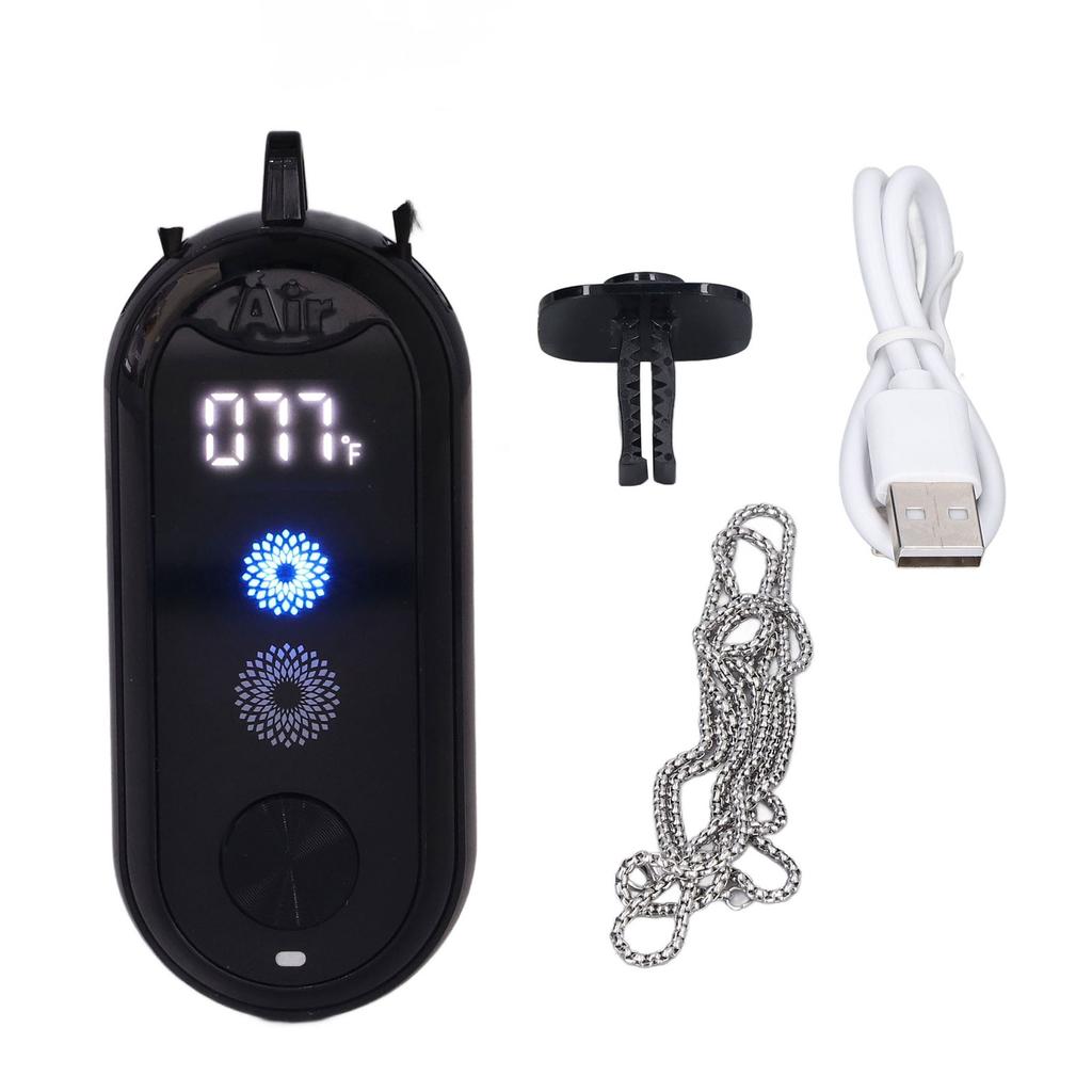 Wearable Air Purifier Negative Ion Generator Mini Portable Air Freshner USB Rechargeable for Travel