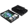 Алюминиевый корпус с охлаждением для Raspberry Pi 3B/4B