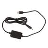 Type C Input To DC Output Power Charging Cable for Monitor Fill Light Digital Camera