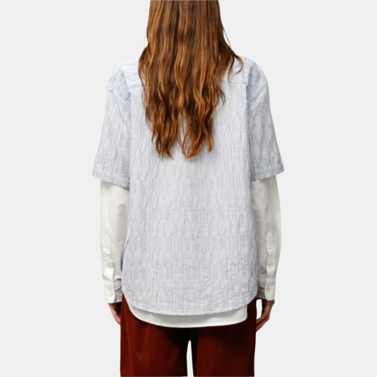 Stussy Wavy Striped Short Sleeve Shirt 1110350