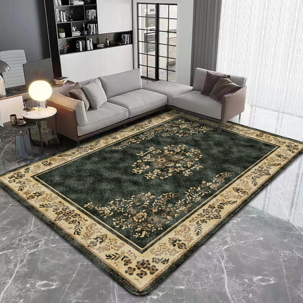 Vintage Moroccan Style Carpet for Living Room Bedroom Home Decor Sofa Table Large Area Rugs Hallway Balcony Non-slip Floor Mat
