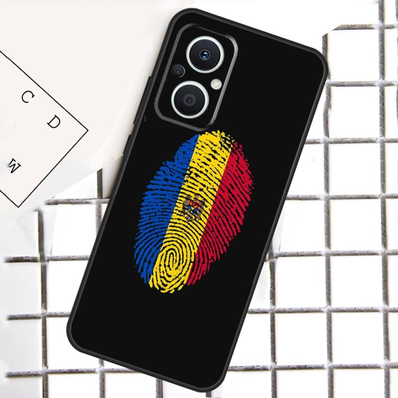 Чехол для телефона с флагом Молдовы для OPPO Reno 14F 13F 12F 11F 10 Pro 8T 7 8 Lite OPPO Find X8 X6 X5 X9 Pro
