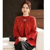 Hodo Women's Floral Knit Two-Piece Cardigan Set