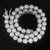 Серебряный цвет Sparking 5a Cz Charm Ankle Round Zircon 5 мм Tennis Chain Ankles Ice Out Bling Cz Hip Hop Fashion Women Jewelry