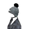 Fashion sweet hairball wool hat women's autumn and winter thickened warm ear protection Lei Feng hat shows face small pullover hat