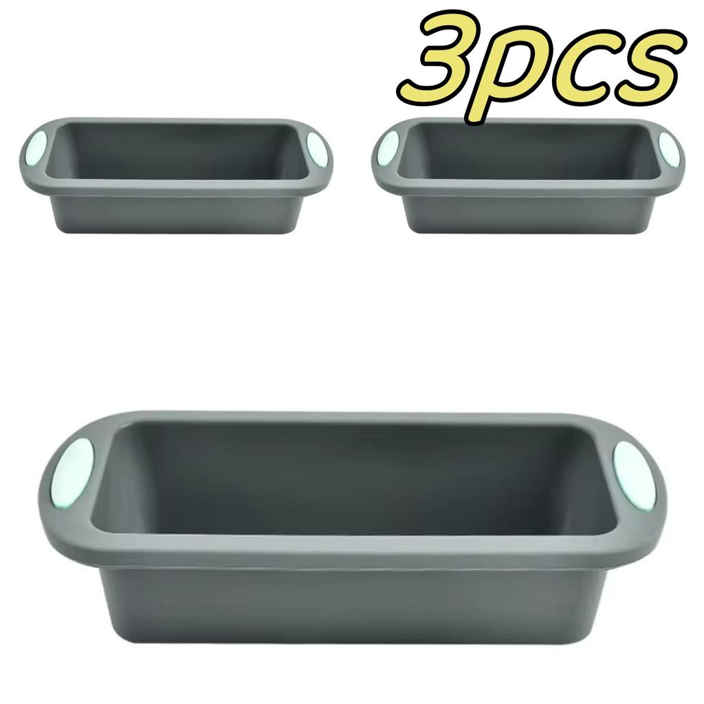 1/3 шт. Термостойкая силиконовая форма для выпечки хлеба, кексов, противня, духовки, посуды для выпечки, кухонных принадлежностей для самостоятельной выпечки