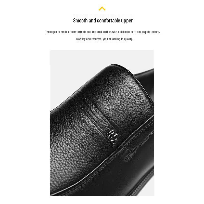 Мужские кожаные туфли-лоферы HLA T211 в стиле Business Casual
