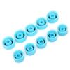 10Pcs A C Refrigerant Port Cap W Seal Ring High Low Side Air Conditioning Service Dust Cover