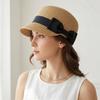 Sun Cap Wide Brim Bow Straw Hat Sunshade Bowknot Sunscreen Hat Lightweight Breathable Women's Sun Hats Summer