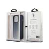 Us Polo Assn Leather Stitch - Etui Iphone 14 Pro Max (Granatowy)