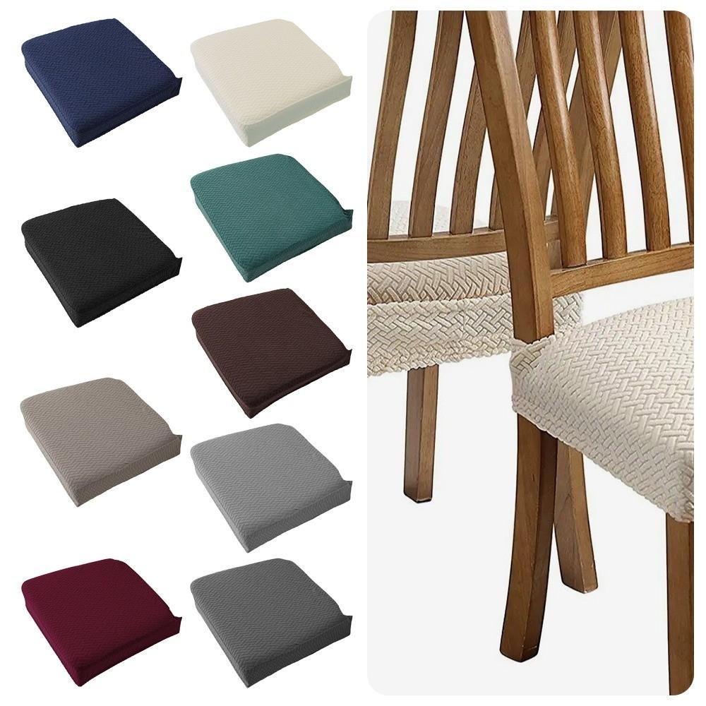 Removable Slipcover Washable Anti-Dust Chair Covers Jacquard Chair Seat Covers  Upholstered Chair