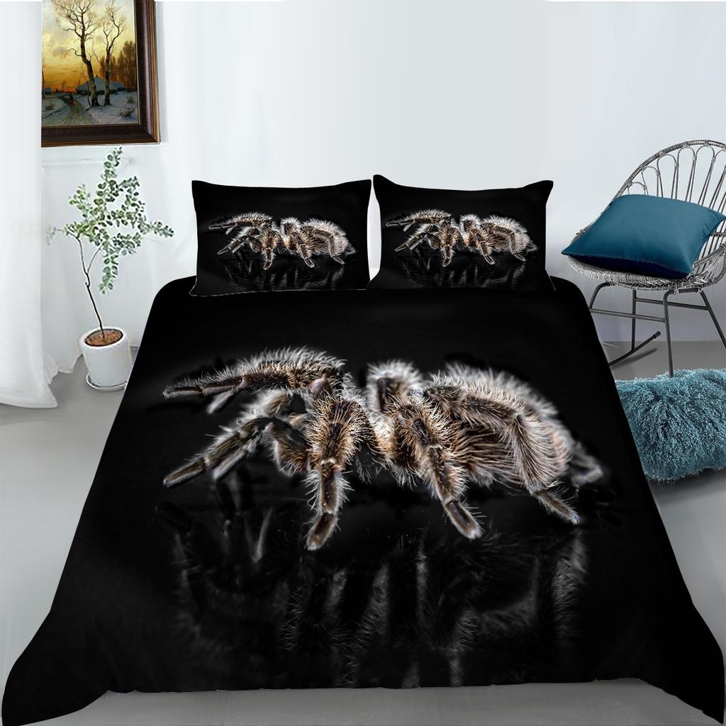 Insect Series Bedding Set 3D Digital Printed Quilt Cover and Pillow Cover 2/3 Pieces Full Size Bedding Set Home Decoration Bedding Set