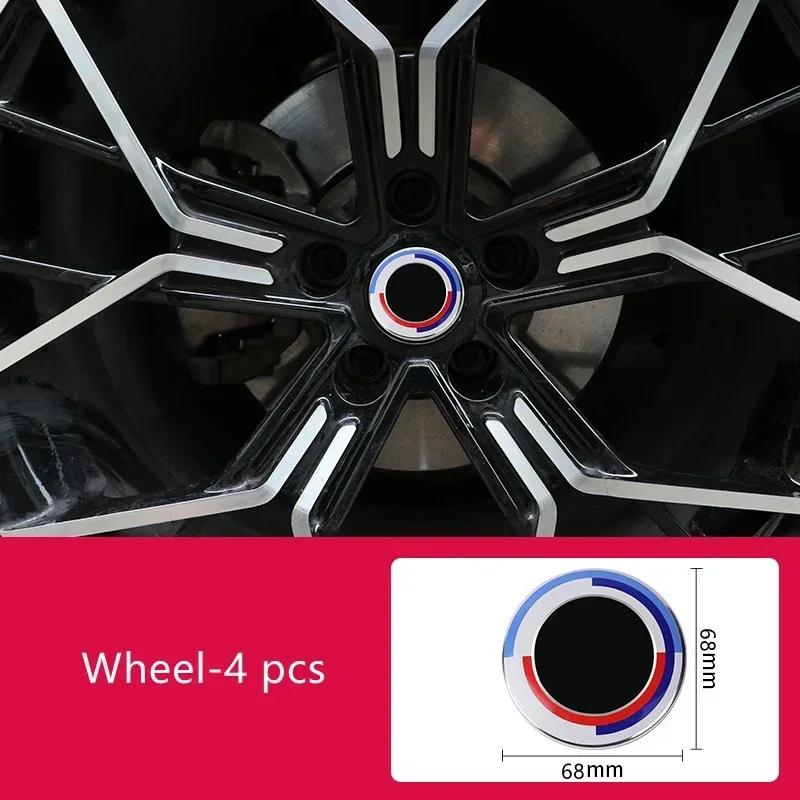 4X Для BMW 50 лет Эмблемы 56 мм 68 мм Колпаки ступицы Колпак ступицы Колпаки дисков Для BMW