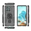 For Motorola Edge 60 Fusion 5G Case Rotatable Ring Kickstand PC+TPU Shockproof Phone Cover