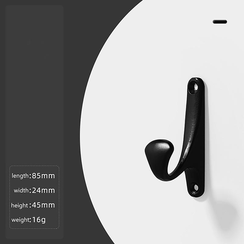 Современный скандинавский светлый роскошный алюминиевый сплав новый подвесной крючок для ванной комнаты, гардеробная дверь, настенный крючок для одежды и гардероба