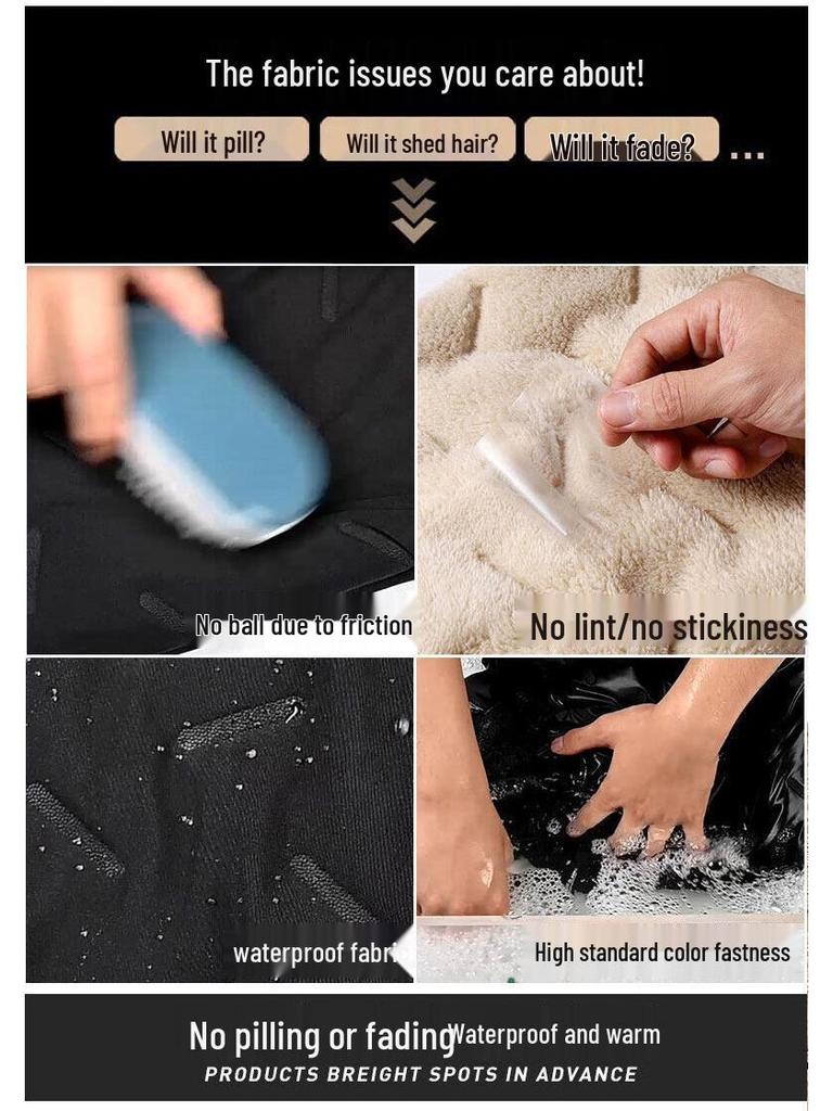 Мужские брюки из овечьей шерсти с USB-подогревом - Интеллектуальная, теплая зимняя одежда