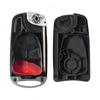 XJMYNB For Chrysler Aspen 300 Dodge Jeep Commander Grand Cherokee 2/3/4/5/6 Buttons Modified Flip Remote Car Key Shell Case