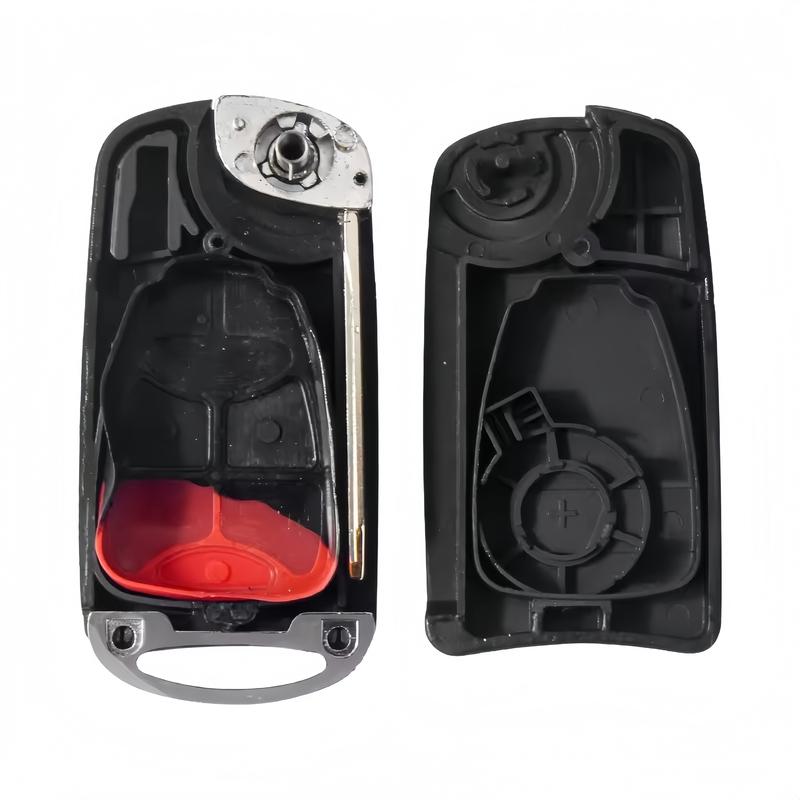 XJMYNB For Chrysler Aspen 300 Dodge Jeep Commander Grand Cherokee 2/3/4/5/6 Buttons Modified Flip Remote Car Key Shell Case