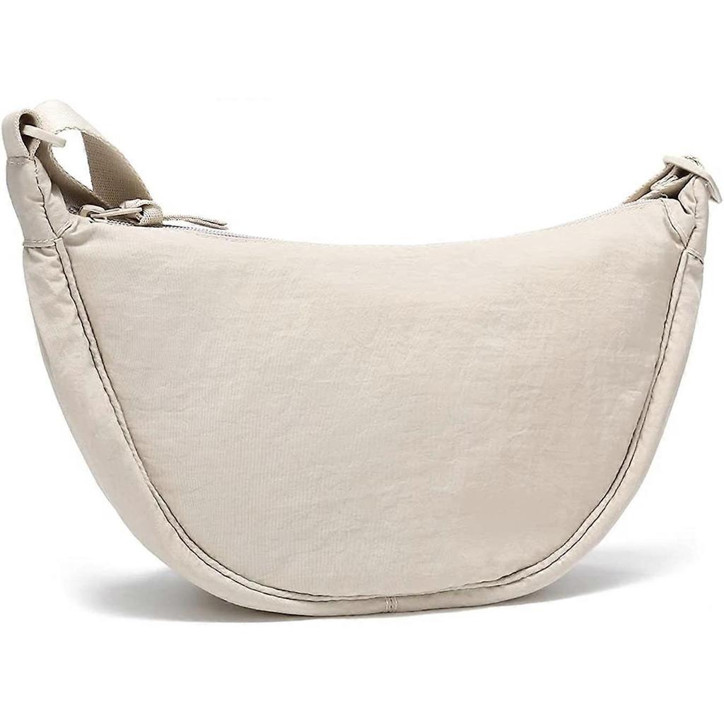 Crescent Bag for Women Men Small Sling Crossbody Bag with Half Moon Shape