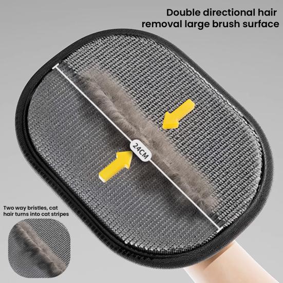Pet Hair Removal Gloves Electrostatic Pet Hair Remover for Couch Furniture
