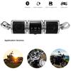Руль мотоцикла, MP3-плеер, динамик, Bluetooth, музыка, FM-радио, водонепроницаемый регулируемый кронштейн, аудио стерео, 12 В для мотоцикла