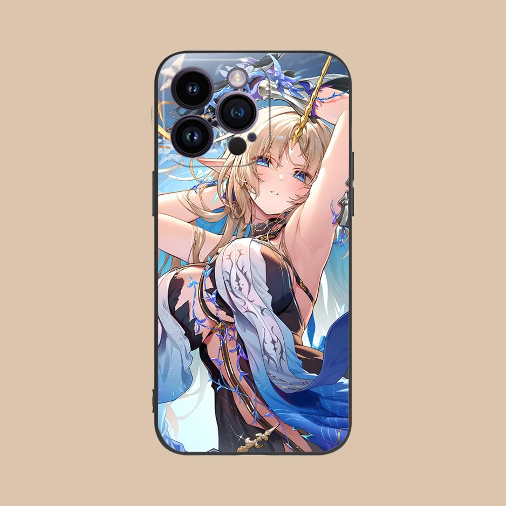 Чехол для телефона Wuthering Waves Fleurdelys для iPhone 17 16 15 14 13 12 11 X XR XS 8 7 Pro Max Plus Mini Цветной Защитный Смартфон
