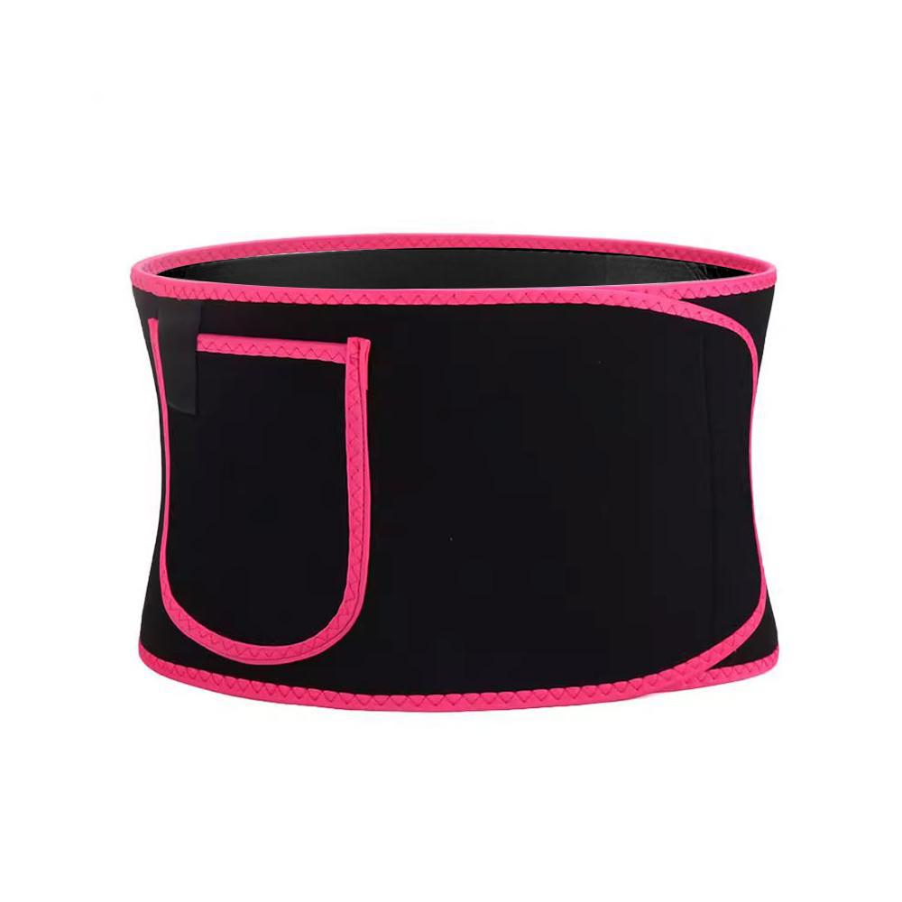 Спортивный Поясо-поддержка талии с эффектом потоотделения Прочный Пояс для сжигания жира на животе Бег Тренировка Триммер для талии Сауна Комплект