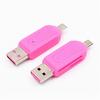 Универсальный USB адаптер (картридер) для любых флэш (TF SD) карт с модным оформлением. Не требует дополнительного питания. Высокая скорость передачи сигнала, до 480 Мб/ с